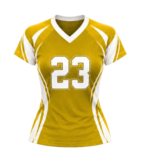 Custom <b>Ladies</b> Sports Uniform Set V Neck Athletic <b>Jersey</b> with Matching Elastic Waist <b>Shorts</b> <b>for</b> Team Practice Professional - Product Image 6