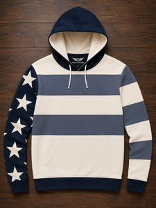 Wholesale Fleece Lined Hoodie Oversized <b>Drop</b> Shoulder New Fashion Men Autumn Winter Street Long Sleeve Loose Solid Color - Product Image 3