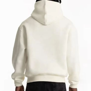 High Quality Oversized Breathable Premium Hoodie Men Fashion New Design Solid Color Custom Cotton Oversized Pullover Hoodie - Product Image 6