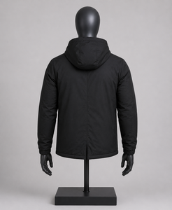 Parka personnalisée pour homme avec logo sur mesure, à capuche, pour sports d'hiver en extérieur, coupe-vent, imperméable, chaude – Vente en gros, Fabricant OEM ODM - Product Image 2