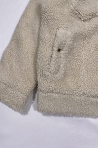 Custom Designed Women's Trendy Winter Coat Sherpa Fleece Breathable <b>Sheep</b> <b>Skin</b> Outerwear Beaded Decoration Oversized <b>Jackets</b> - Product Image 4