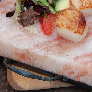 Venta al por mayor: Nueva losa de sal del Himalaya natural, redonda, refinada y sólida para cocinar, bandeja ecológica para parrilla de barbacoa, servicio OEM - Product Image 3