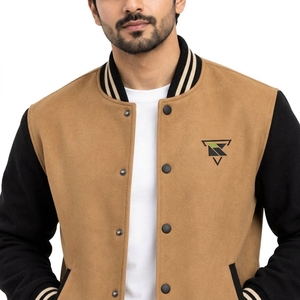 Chaqueta varsity para hombre con diseño elegante, tela premium, ajuste cómodo y construcción duradera para uso diario informal. - Product Image 5