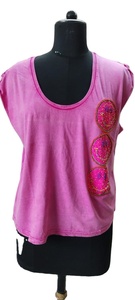 Women Cotton V Neck T Shirt Wholesale Manufacturer Supply for Best Price - Product Image 2