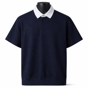 Camiseta Polo de Alta Calidad para Hombre, Corte Regular, Manga Corta, Ropa Casual - Product Image 1