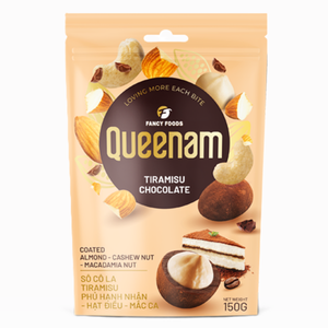 Productos Alimenticios para Dulces, Bocadillos y Postres HALAL 150G Tiramisú con Chocolate, Almendras, Anacardos y Nueces de Macadamia OEM/ODM Internacional - Product Image 1