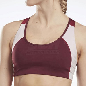Soutien-gorge de sport pour femme, sans couture, respirant, maintien élevé, léger, séchage rapide, vente en gros, dernier design pour la vente en ligne - Product Image 2
