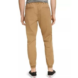 Pantalon droit à ourlet retroussé personnalisé pour homme en toile de coton denim, conception OEM, pantalon pour homme, fabricant pakistanais, pantalon de survêtement - Product Image 2