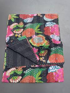Edredón Bohemio Estampado Lavable Hecho a Mano, de Algodón Orgánico, para Decoración del Hogar y Hoteles, Apto para Todas las Estaciones - Product Image 2
