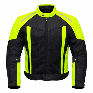 Chaqueta de Motocicleta Ventilada de Cordura, Ropa Deportiva Transpirable con Malla, Certificación CE, Lista para Equipar con Armadura, Reflectante, Tallas Grandes, Manga Larga - Product Image 5