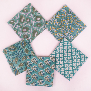 Stylish Organic Cotton <b>Head</b> <b>Wrap</b>, Handmade Boho Bandana, Eco-Friendly Block Print Scarf, Cotton Bandana Scarf - Product Image 3