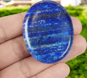 Piedra de Ágata Natural Tallada de Alta Calidad, Piedra de Lapislázuli para Sanación Reiki, Piedra de Pulgar para Chakra, Artesanía en Piedras Semipreciosas - Product Image 4