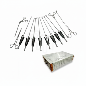 Basic XS Valve Cardiac Surgery Instruments Set Stainless Steel Manual New with Aluminum Box - Product Image 1