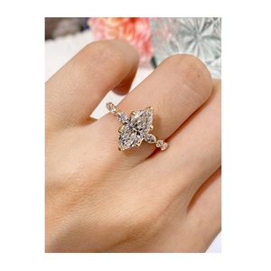 Premium Quality LGD Diamond Moissanite <b>Ring</b> <b>for</b> <b>Men</b> and Women Stylish Fine Jewelry with Sparkling Available <b>For</b> Sale - Product Image 1