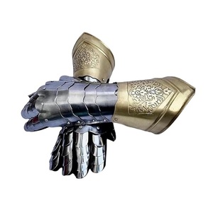 Guantes Metálicos de Fabricación Confiable Diseñados para Disfraces de Caballeros Medievales, Batallas Históricas y Exhibición Decorativa - Product Image 6