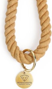 Handmade Braided Rope <b>Dog</b> <b>Leash</b> for Small <b>Dogs</b> – Organic Cotton Soft Strong Durable Pet Lead - Product Image 2