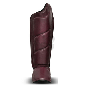 Protections de tibia pour boxe à usage professionnel, pour l'entraînement au MMA et au kick-boxing, avec logo personnalisé, design respirant et protection complète - Product Image 4