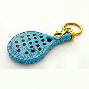 Nuevo Llavero de Goma Resistente con Forma de Raqueta de Pádel, Servicio OEM, Tamaño Personalizado y Logotipo Personalizado - Artículos Deportivos con Relieve 3D - Product Image 6