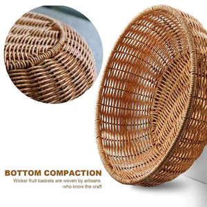 Cesta de Almacenamiento de Ratán Tejida a Mano de Lujo a Precio Económico, Diseño Atractivo, Ecológica, Duradera, Decoración Vintage para Baño - Product Image 2