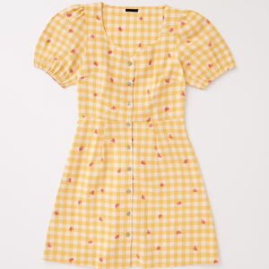 OEM Custom Women's Elegant Streetwear Dresses Vietnam Fast Delivery Washable Sustainable Material Woven Weaving Paisley <b>Pattern</b> - Product Image 2