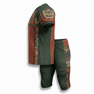Tenue de football américain entièrement sublimée, design personnalisé, logo et numéro d'équipe, coupe professionnelle, équipement d'entraînement durable - Product Image 3