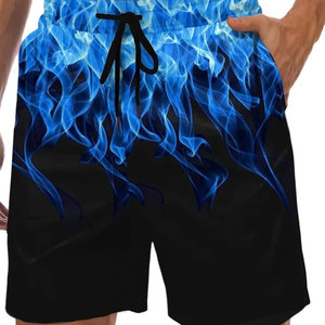 Nouveaux shorts de bain pour hommes écologiques, respirants, anti-UV, séchage rapide, vente en gros, vêtements de plage d'été, impression personnalisée - Product Image 6