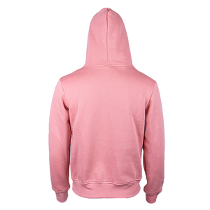 Unisex <b>Pink</b> Pullover Hoodie 100% Cotton Fleece <b>Sweatshirt</b> Regular Fit Casual Solid Color Hooded Autumn Wear - Product Image 2