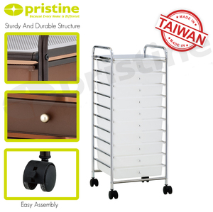 Carrito de Almacenamiento de Plástico de 10 Niveles en Oferta MIT, Carrito de Almacenamiento Doméstico, Fabricante Mayorista de Taiwán para Uso en Baños y Cocinas - Product Image 6