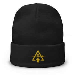 Gorro Unisex Council - Gorro de Punto Acrílico con Bordado Dorado - Product Image 5