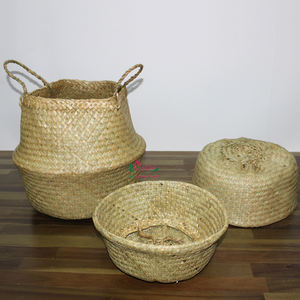 Cestas de Mimbre de Hoja de Palma Artex Dong Thap Vietnam, Contenedores de Almacenamiento Multifuncionales para la Organización de la Cocina y el Hogar - Product Image 5