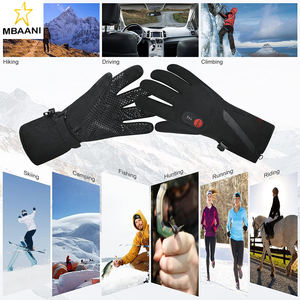 Guantes Deportivos de Dedo Completo para Hombre, Guantes de Gimnasio con Pantalla Táctil para Levantamiento de Pesas, Entrenamiento con Protección para la Palma - Product Image 6