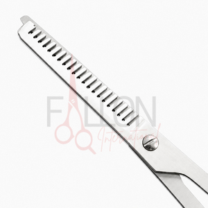 Black <b>Handle</b> Hair Thinning Scissors Professional Texturizing <b>Shears</b> Stainless Steel Barber Salon Scissors - Product Image 3