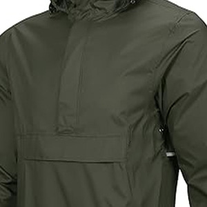 Chaqueta Cortavientos Impermeable y Transpirable Ligera Personalizada para Hombre, Nueva Serie de Chaquetas para Lluvia de Diseño para Exteriores, Cargada por Dress Sports - Product Image 3