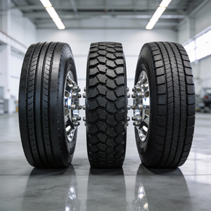 ยางรถบรรทุกเรเดียลขนาด 11R22.5 สำหรับงานพ่วงลากและขับเคลื่อนล้อหน้า - Product Image 1