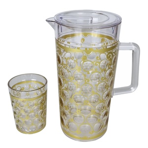 แก้วอะคริลิคดีไซน์ลายจุดสีทอง - Product Image 3