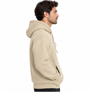 Sweat-shirt à capuche en maille gaufrée pour homme, pull décontracté haut de gamme, sweat-shirt streetwear à manches longues personnalisé, fournisseur de vêtements en gros - Product Image 6