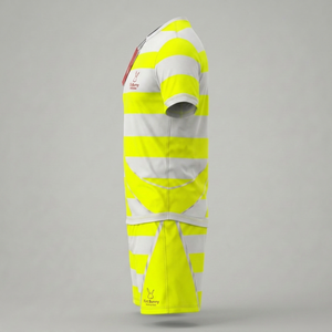 Uniforme de rugby personalizado con costuras reforzadas, material transpirable y personalización profesional para equipos. - Product Image 3