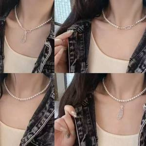 Collar de Perlas de Lujo para el Día de la Madre, Accesorios de Jade con Microdefectos, Regalo Fulu, Colgantes Finos - Product Image 4