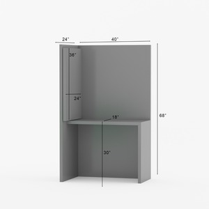 Cubical MDF <b>Work</b> <b>Station</b> for Office Use - Product Image 1