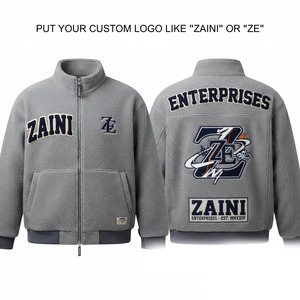 Premium 240g Fleece <b>Men's</b> Running <b>Jacket</b> Orange Black <b>Half</b> <b>Zip</b> Embossed Custom Logo Waterproof Breathable Quick Dry Thin - Product Image 1