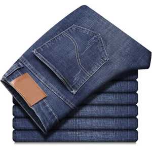 Nueva Llegada LEXUS SPORTS Jeans de Mezclilla de Invierno Ecológicos Impermeables Ligeros Diseño de Moda Único Estilo Urbano para Hombre - Product Image 4