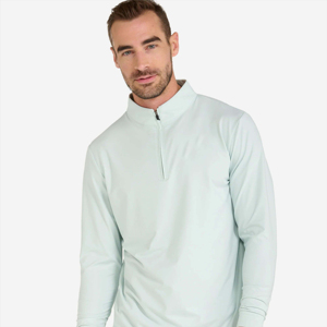 Sudadera con media cremallera para hombre, ropa de invierno, diseños de logotipo personalizados, fabricante mayorista de ropa, top con forro polar personalizable - Product Image 4