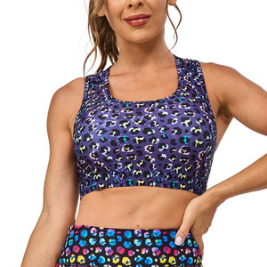 Soutien-gorge de sport pour femme Everyday Fitness, sublimation, matière extensible performante et design confortable pour le sport - Product Image 1
