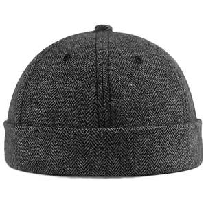 Gorro Docker Personalizable con Diseño Espigado, Borde Enrollado, Gorro Corto, Gorro de Invierno Premium, Logotipo Personalizado, Precio de Fábrica, Venta al Por Mayor - Product Image 4