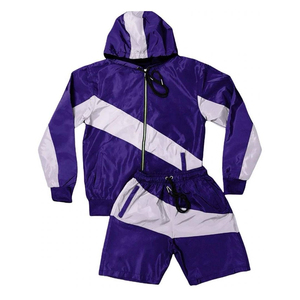 Conjunto Deportivo Cortavientos para Hombre OEM de 2 Piezas, Chaqueta Ligera Impermeable y Pantalones a Juego para Correr al Aire Libre - Product Image 5