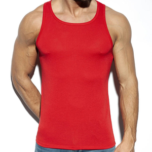 Custom logo <b>running</b> tank men lightweight tank breathable tank for training apparel bulk supply factory order - Product Image 4