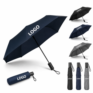Custom Logo Promotional Umbrella Windproof <b>Folding</b> Umbrella for Business Events Corporate Gifts and Outdoor Promotion - Product Image 3