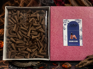Nuevo Incienso de Papel con Aroma a Sangre de Dragón, Conos de Aromaterapia, Caja de Regalo para Meditación en Casa - Product Image 2