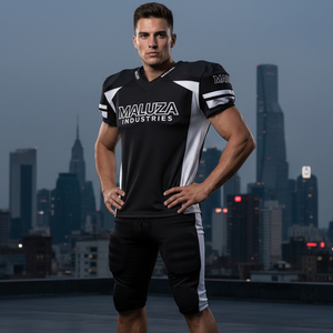 Uniformes de Fútbol Americano Personalizados 2026, Venta Caliente, Ajuste Elástico, Jersey Profesional para Equipos, Uniformes de Entrenamiento Juvenil de Alto Rendimiento - Product Image 6