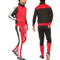 Erkek Sarı Siyah %100 Pamuk Eşofman Takımı Uzun Kollu Fermuarlı Sweatshirt Yan Cepli Sportif Günlük Kışlık Nefes Alabilen